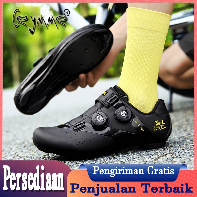 【Tersedia】Sepatu Sepeda Roadbike Cleat  MTB Merk Sepatu Sepeda Pria Dan Wanita Bike Speed Sepatu Mtb