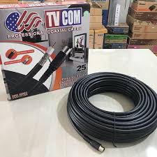 Kabel Antena TV 25 Meter TV COM / Kabel Antena 25m