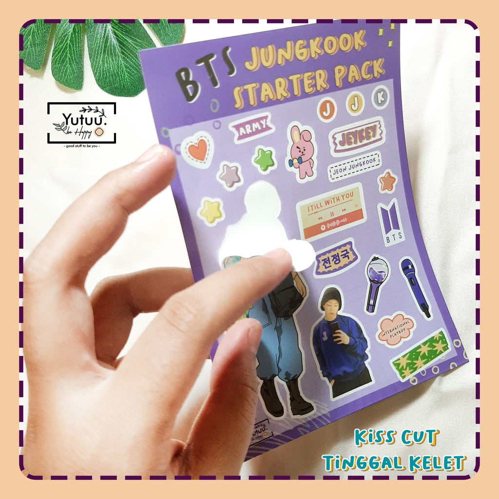 STICKER BANGTAN DECOR , RM, JIN&lt; SUGA&lt; JHOPE, JIMIN , V , JUNGKOOK