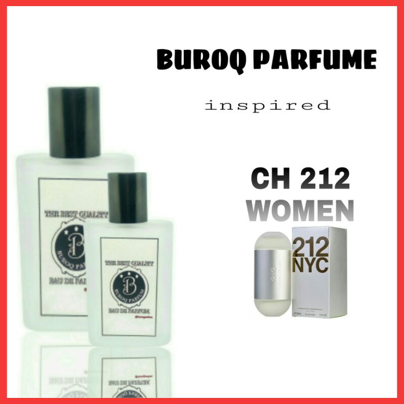 PARFUM 212 WOMEN PARFUME WANITA TAHAN LAMA NON ALKOHOL MURAH -INSPIRED