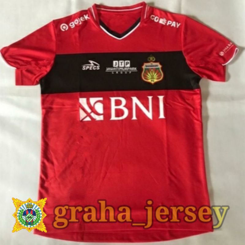 Jersey Bhayangkara FC Away 2020 Liga 1 Shopee Merah Printing Terbaru Lokal