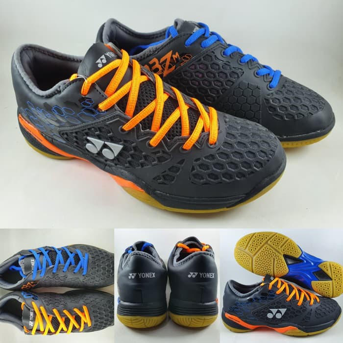 Sepatu Badminton Yonex Power Cushion 2017 SHB-03Z Lee Chong Wei Black - Hitam 37