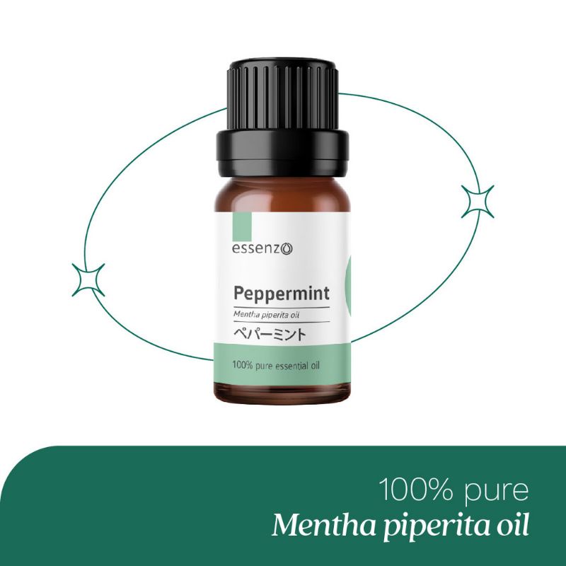 Essenzo Peppermint Essential Oil Minyak Esensial Aromatherapy Oil