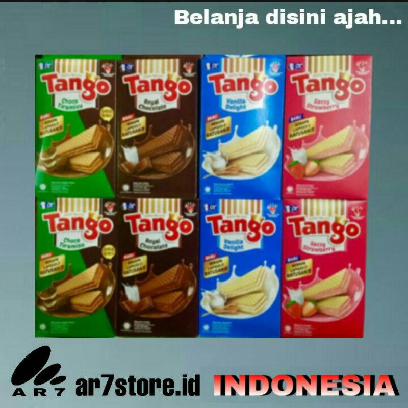 

TANGO Wafer all farian 1 box isi 20 pcs @7gr