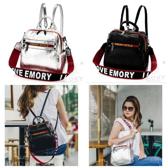 Tas Ransel Wanita Emory Marlelia Model Baru