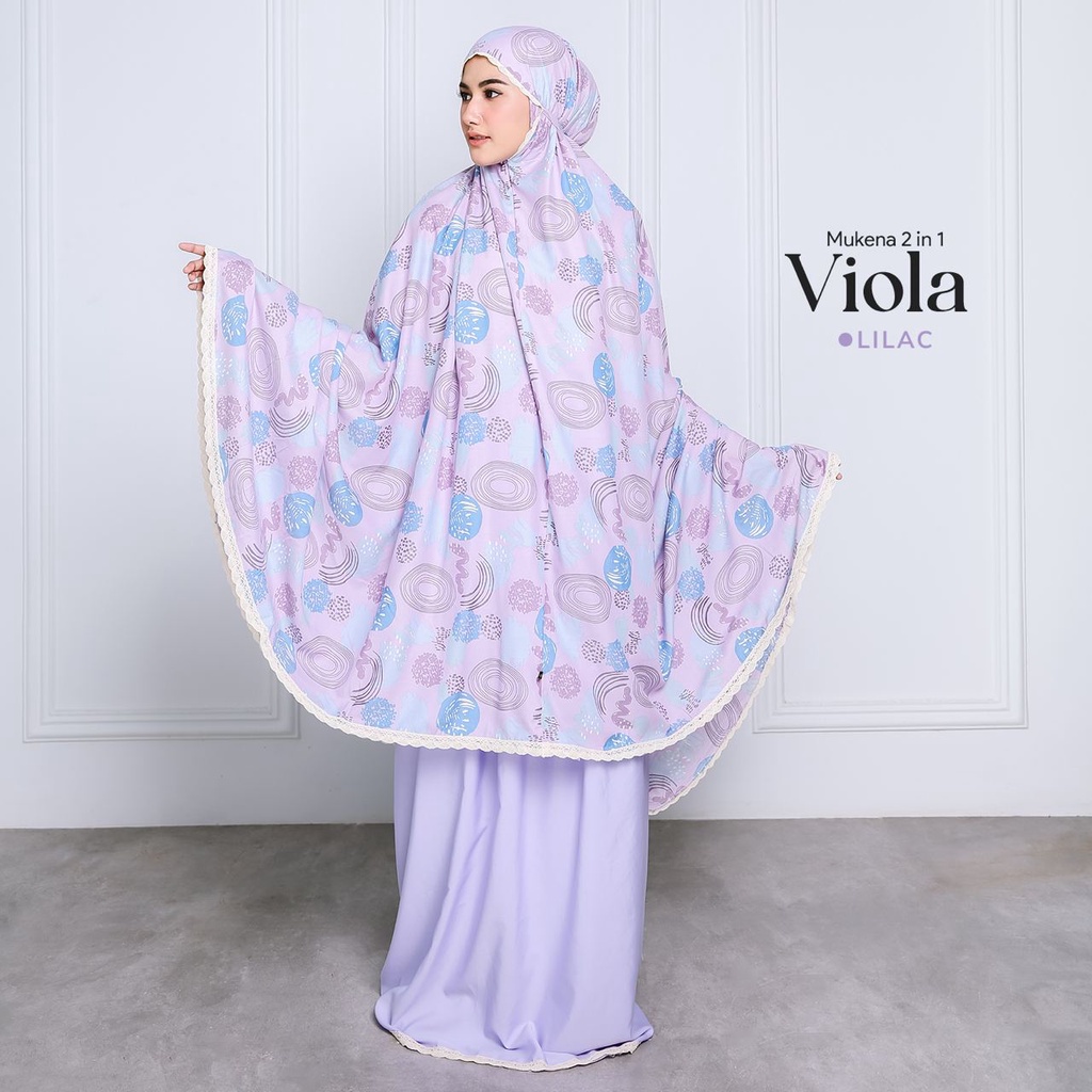 Mukena Mukenah jumbo dewasa bahan adem Lembut Halus Rayon Motif Bunga terbaru 2021 bali by MOKENA Viola Silky Premium Mukena Khadijah Tasik Tasikmalaya fahijablove belimukena