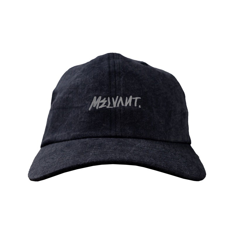 MDH DIAZ BLACK WASHED - MELVANT DAD HAT - POLO CAP