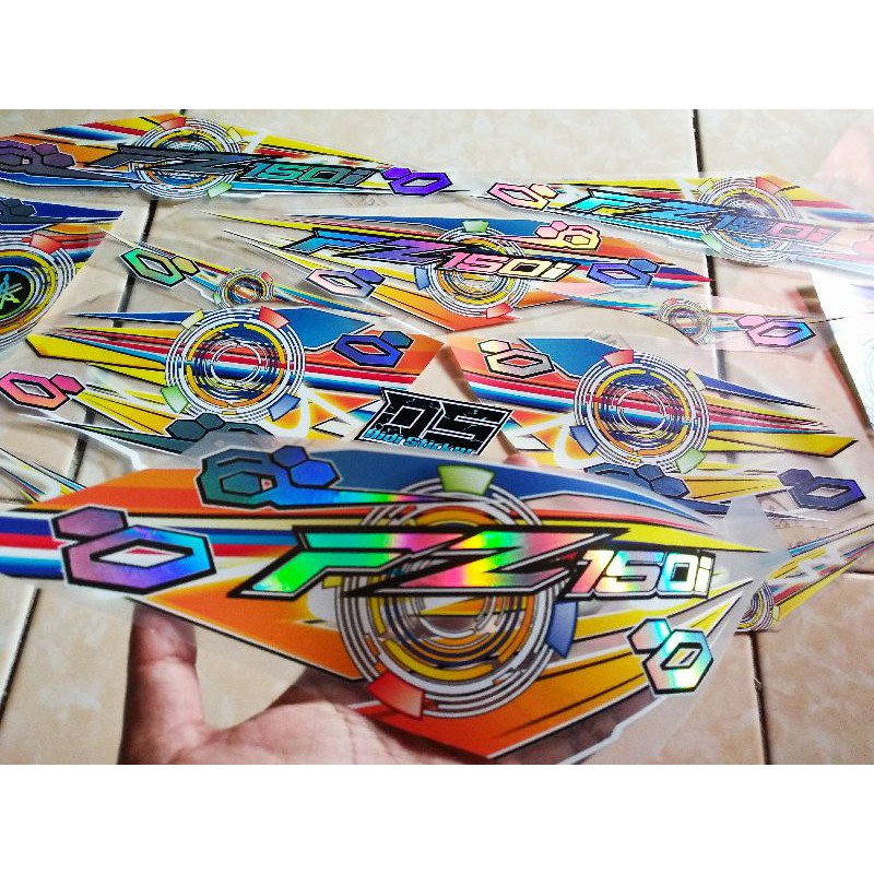 STRIPING TRANSPARAN HOLOGRAM VIXION NVA COSTUM 1209 II STRIPING VIXION ADVANCE VARIASI