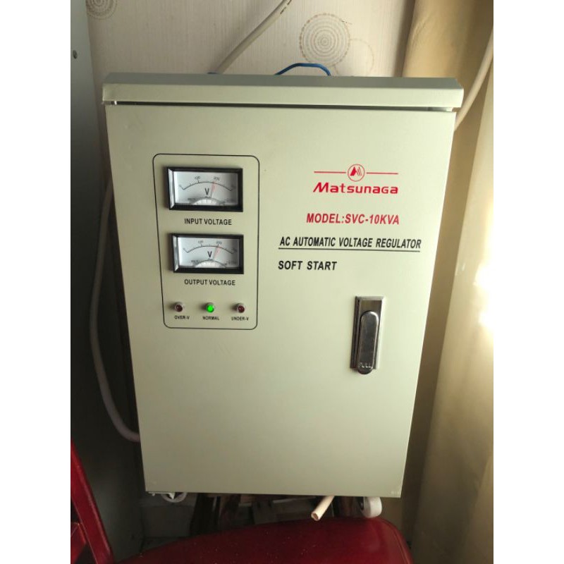 Stabilizer Matsunaga 10000Watt STAVOL Menstabilkan  Arus Listrik BEST Quality Model SVC-10KVA