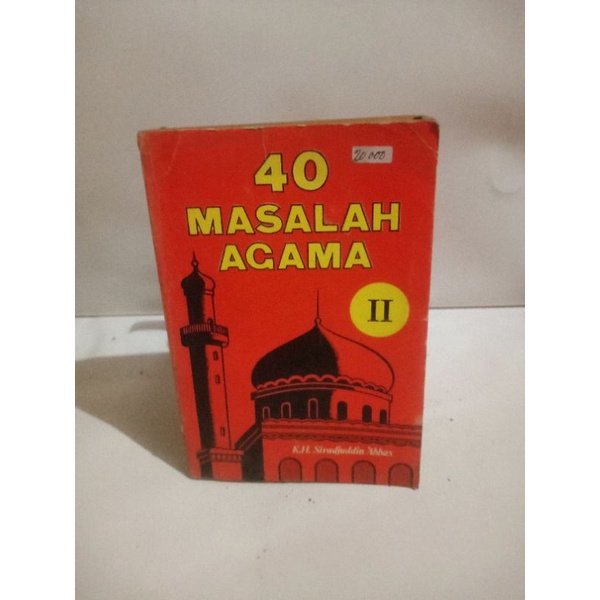 buku 40 masalah agama
