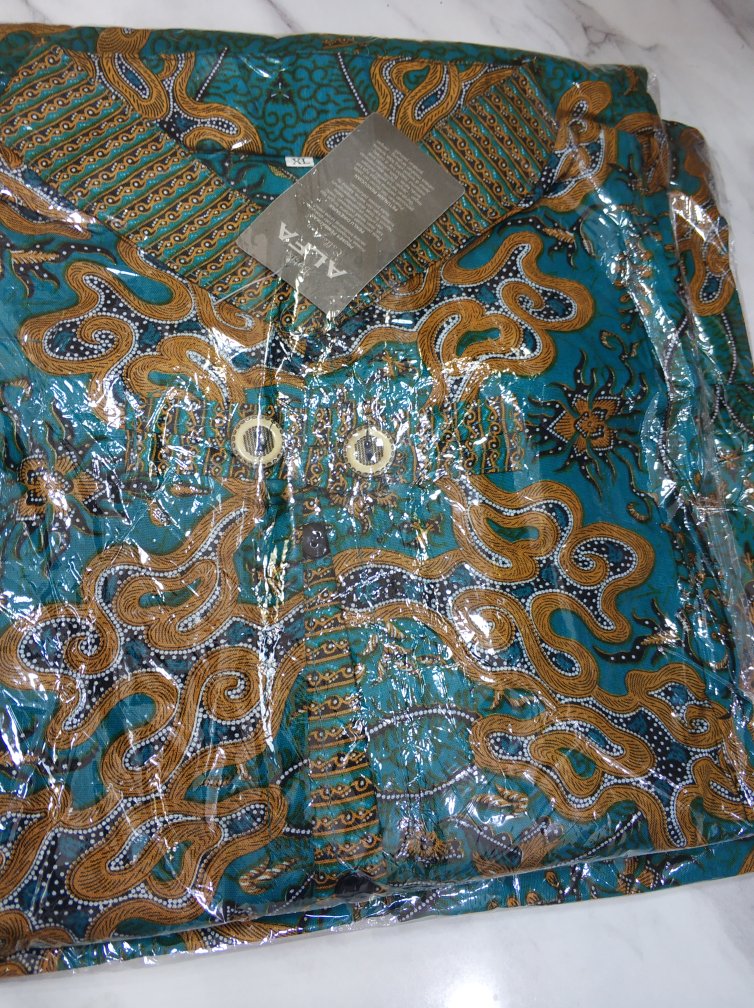 Atasan Batik Dolby Dolbi Dobby Doby Tenun Sutra Tulis Halus Katun Atbm Baron ,sarombit Atasan