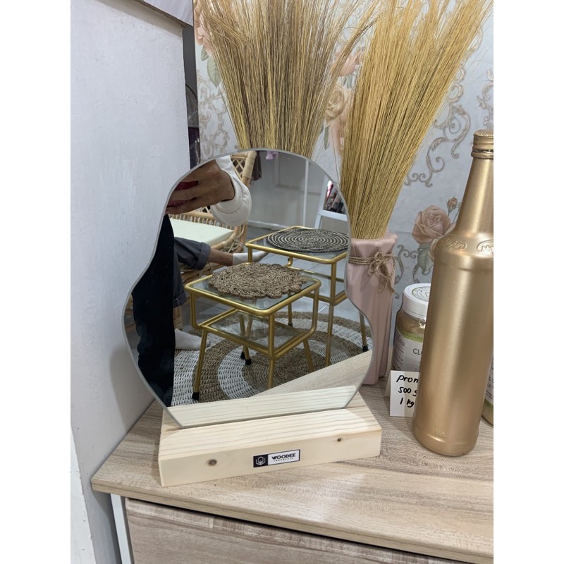 cermin hias aesthetic estetik minimalis dekorasi rumah