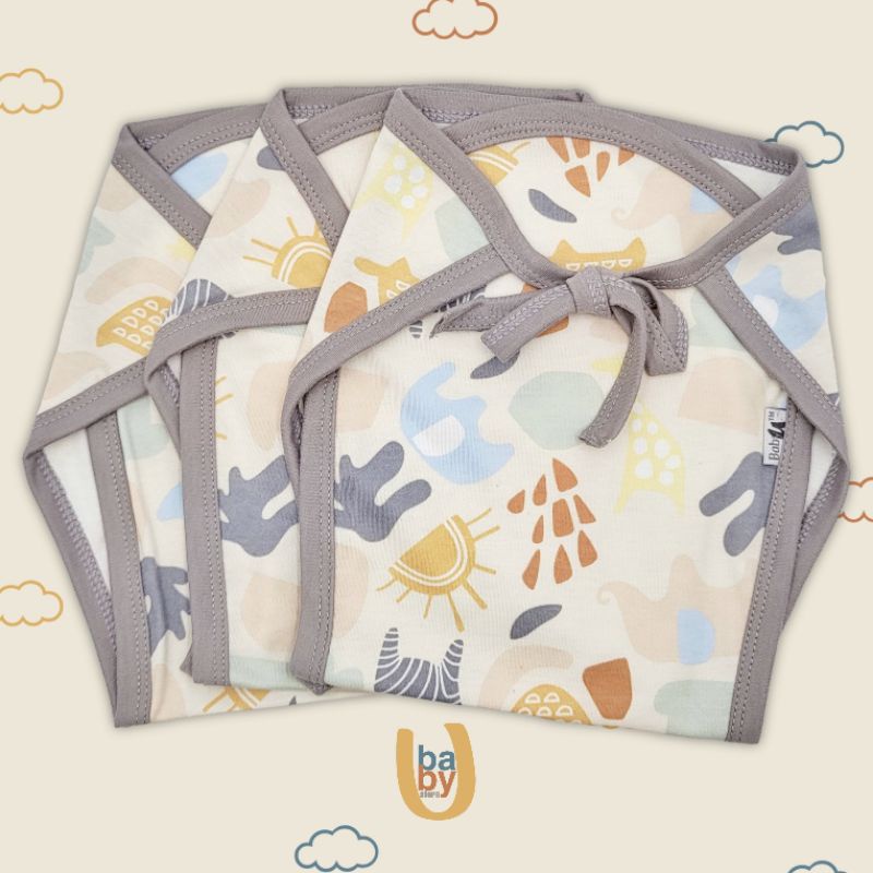 POPOK BAYI (BABY CLOTH DIAPER) YOBO BY BABYU | ANIMALES, RAINBOW CREAM