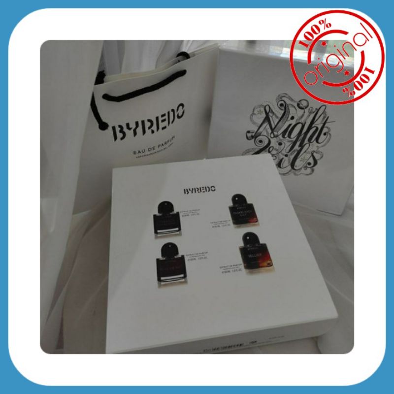 PARFUM BYREDO EXTRAIT GIFT SET 4 IN 1 ORIGINAL