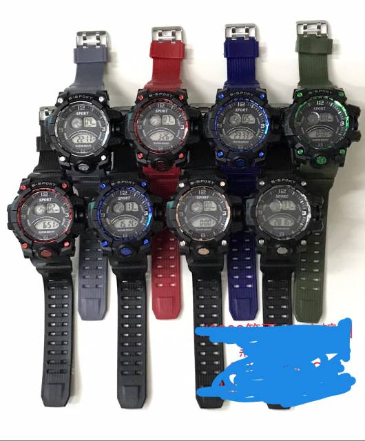 Jam Tangan Pria Sport Digital R-shock QQ005