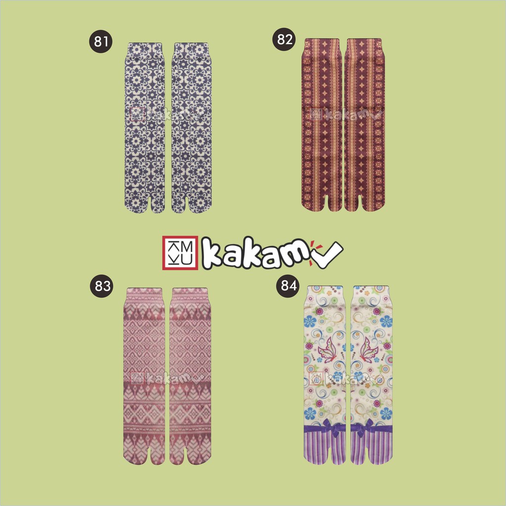 Kakamu Kaos Kaki Printing Murah Cream E