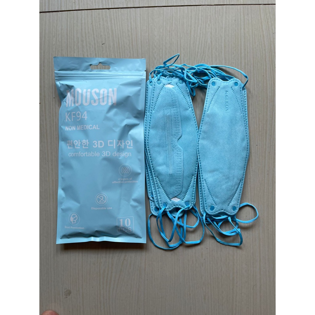 kf94 / masker / masker mouson / kf94 mouson / masker kf94 mouson / masker face mask 10pcs / masker kesehatan