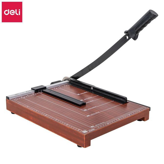 

✨BISA COD✨ Deli Pemotong Kertas B4 Paper Trimmer anti slip E8003