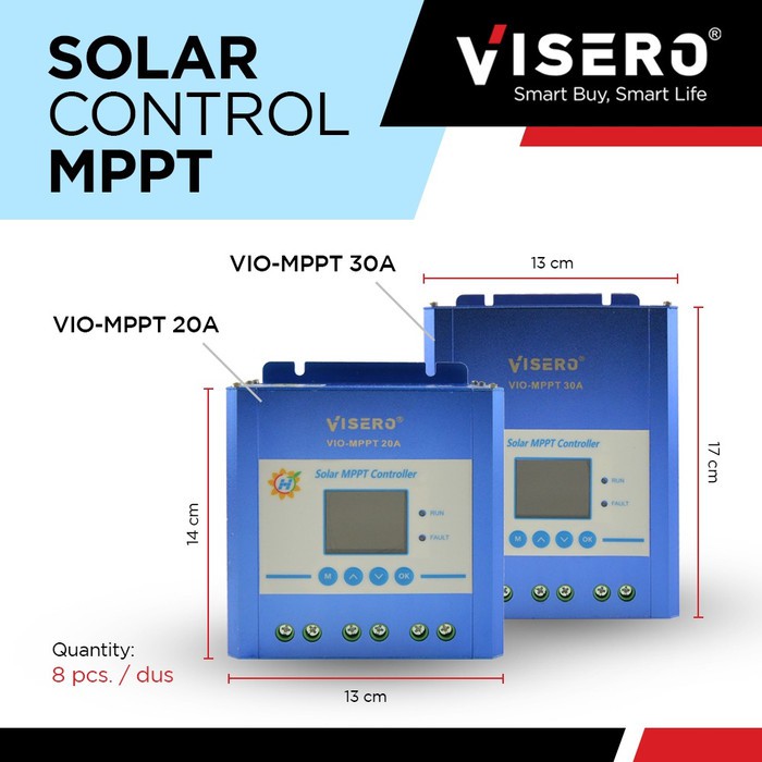 Solar Charge Control MPPT 20A Visero (VIO-MPPT-20A)