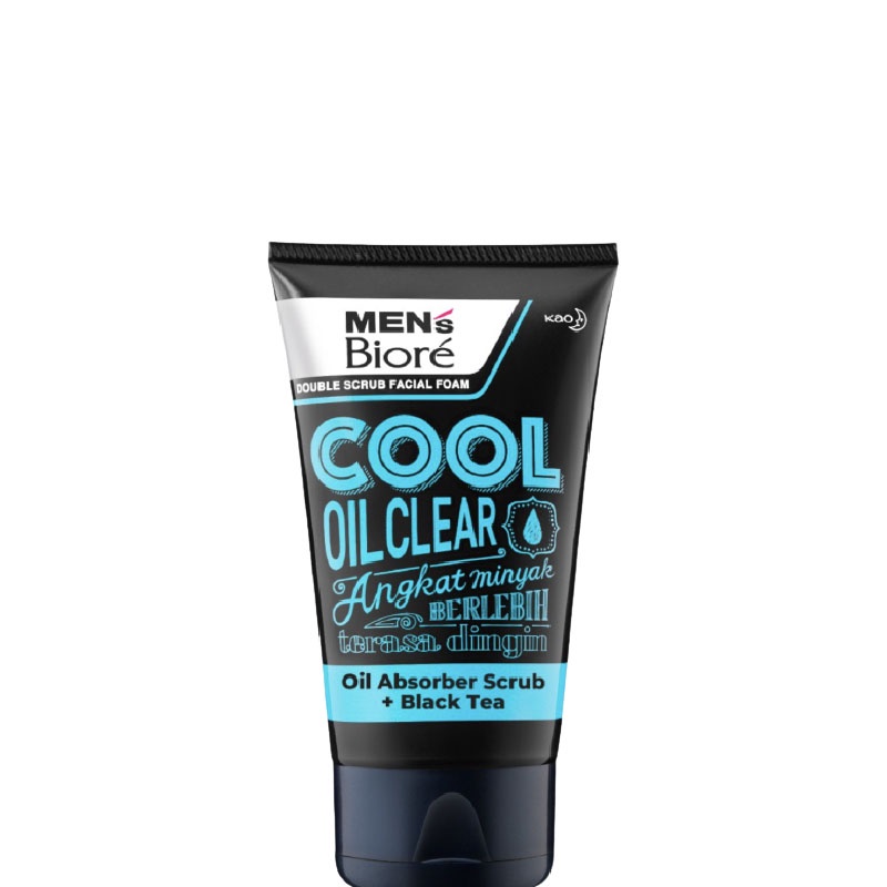 Jual Men's Biore Micro Scrub Sabun Muka Pria Untuk Kulit Berminyak Cool