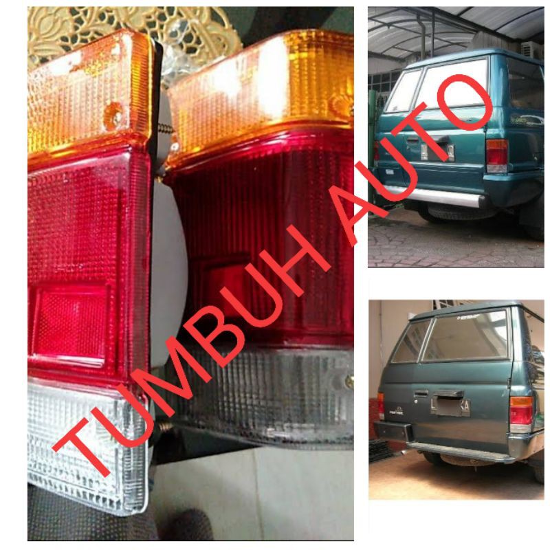 Stoplamp Lampu belakang set reflektor isi 2 ISUZU PANTHER Higrade Grand royal HI SPORTY 2.3 2.5
