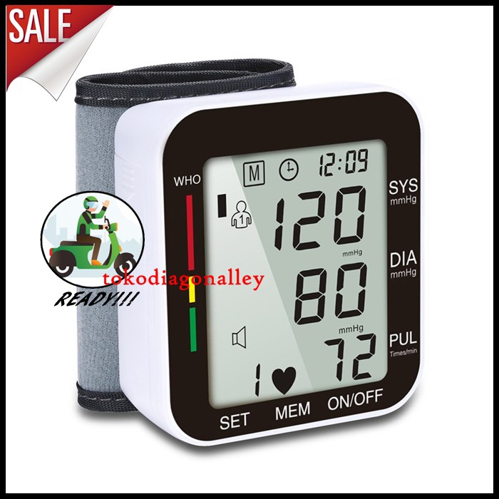 TENSIMETER DIGITAL PERGELANGAN OMICRON INTELLISENSE TEKANAN DARAH TENSI BLOOD PRESSURE RZ204