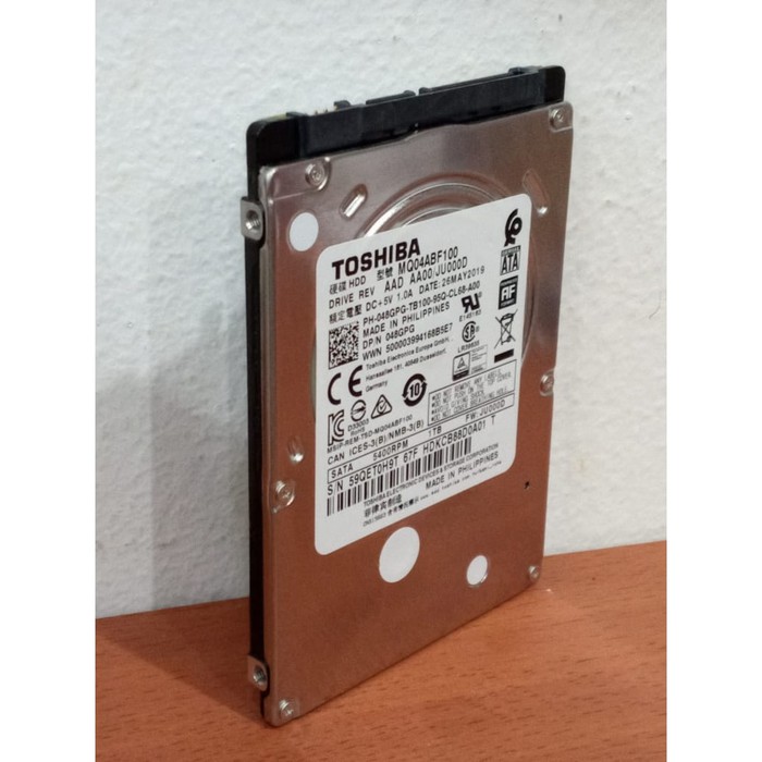 Hardisk Internal Toshiba 1TB 2.5inch For Laptop