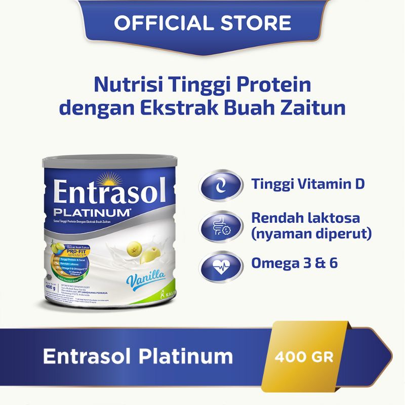 Best Price!! Entrasol Platinum 400 gr dan 800gr EXP JULI 2024