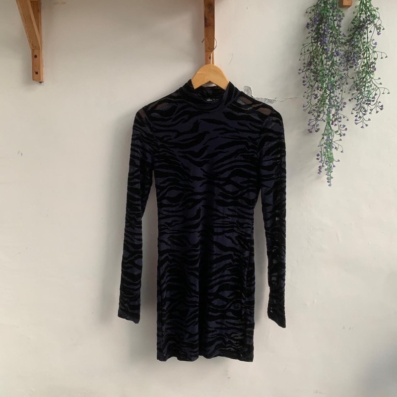 dress shein zebra new
