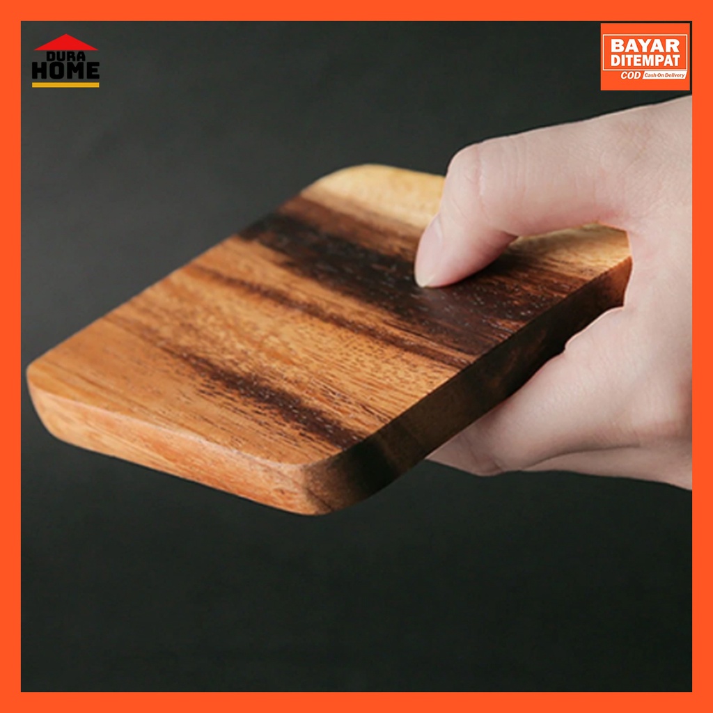 Tatakan Gelas Kayu, Alas Kayu Coaster Set