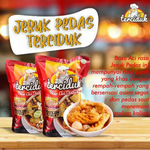 

TERCIDUK (Baso Aci Diaduk) nett 200gr || ORIGINAL/KUAH KARI/MIE TEK-TEK GEPREK