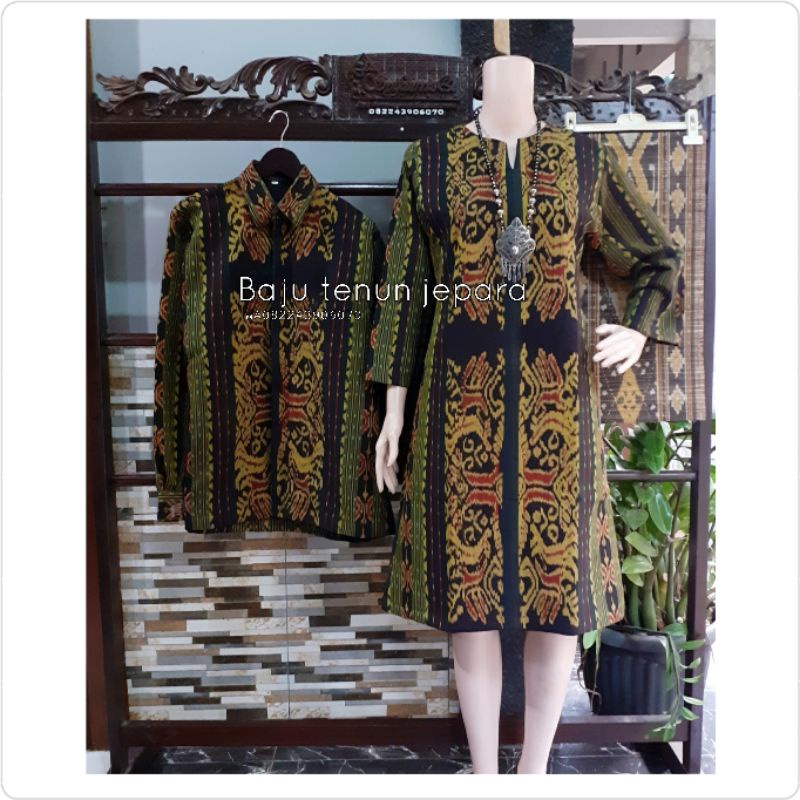 couple  tenun etnik sabu baju tenun jepara CP6