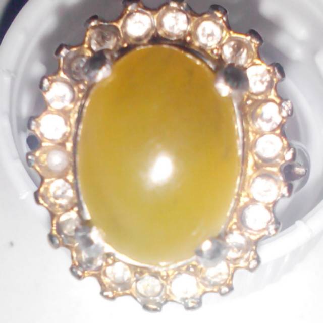 Batu akik asli aceh ring titanium cewek