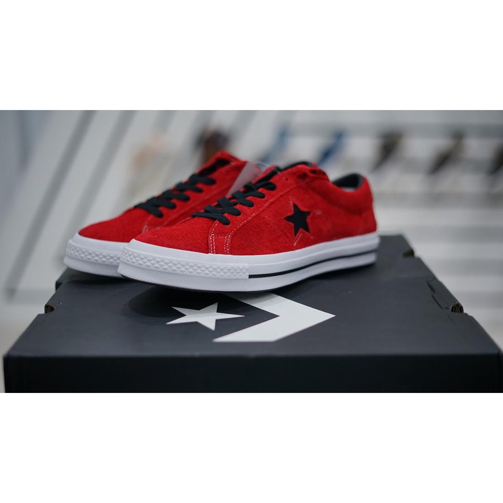 CONVERSE ONE STAR OX RED | Shopee Indonesia