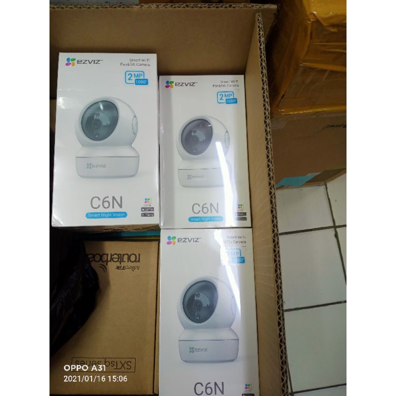 EZVIZ C6N 2MP 1080P WIFI WIRELESS IPCAM SMART GARANSI RESMI INDONESIA