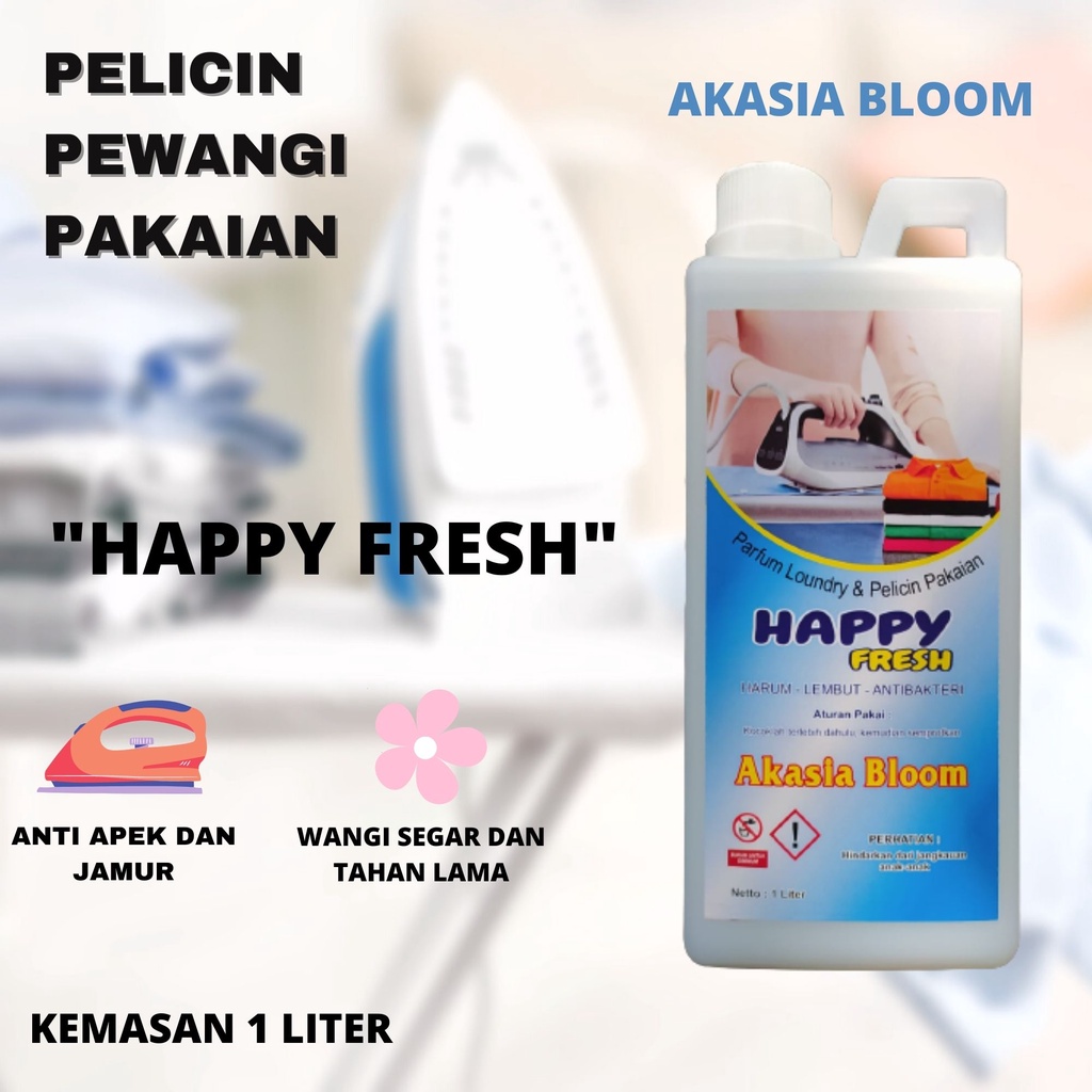 Pelicin Pakaian HEMAT PLUS 1 Liter Pewangi Laundry Parfum Londry Wanginya Tahan Lama Pengharum Baju Anti Apek dan Jamur