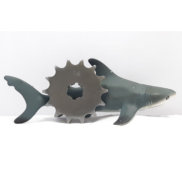 Gigi Tarik 14T KAWASAKI Athlete Gir Depan - Front Sprocket Gear TAJIMA