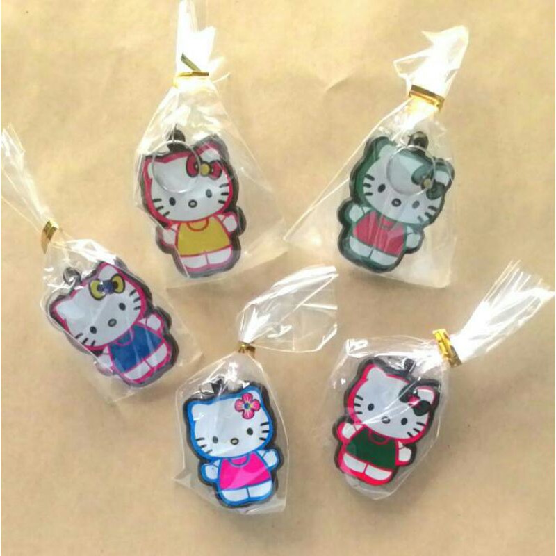 Souvenir 1 Pack Gantungan Kunci Hello Kitty (100 Pcs) Souvernir Hadiah Pernikahan Sovenir Murah