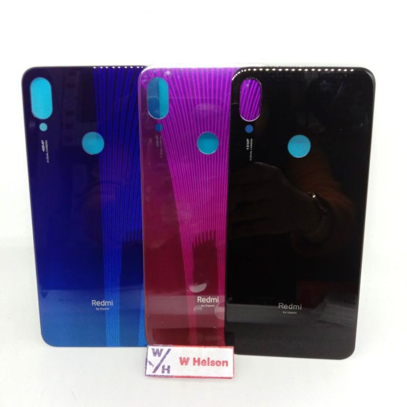 BACKDOOR / BACKCOVER TUTUP BELAKANG XIAOMI REDMI NOTE 7 ORI - Pink