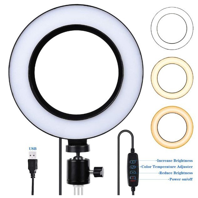 Ring Light LED 33CM - Lampu 33 cm Lampu Ringlight Make Up