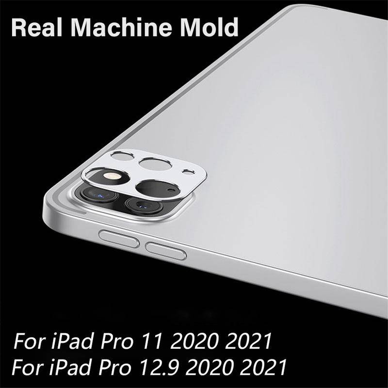 Pelindung Lensa Kamera Belakang Bahan Metal Tempered Glass Untuk apple iPad Pro 11 12.9 2020 2021