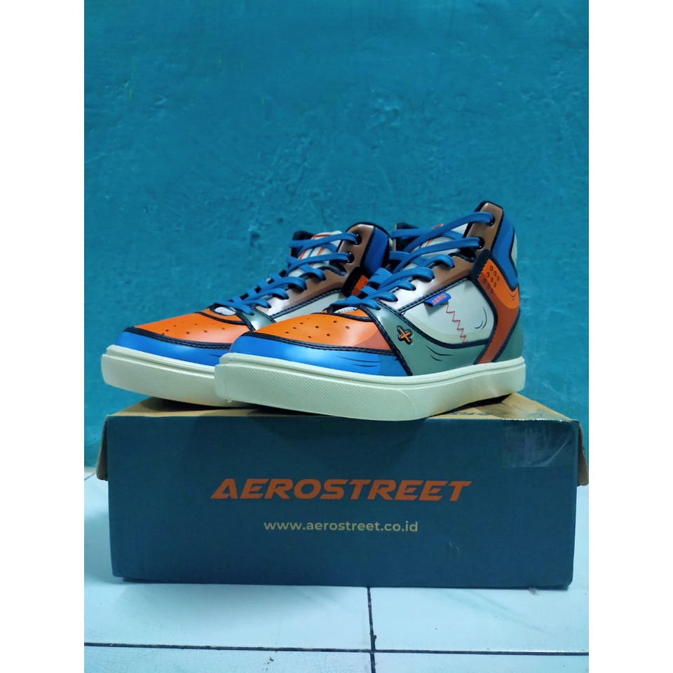 Cuci Gudang  Aerostreet Sepatu Limited Dagelan x Aerostreet 2D Reborn Hoops