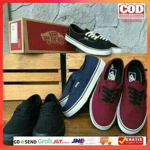 Sepatu Vans Authentic / Seapatu Sneakers Pria / Sepatu Vans Pria / Sepatu Casual Pria / Sepatu Sekolah