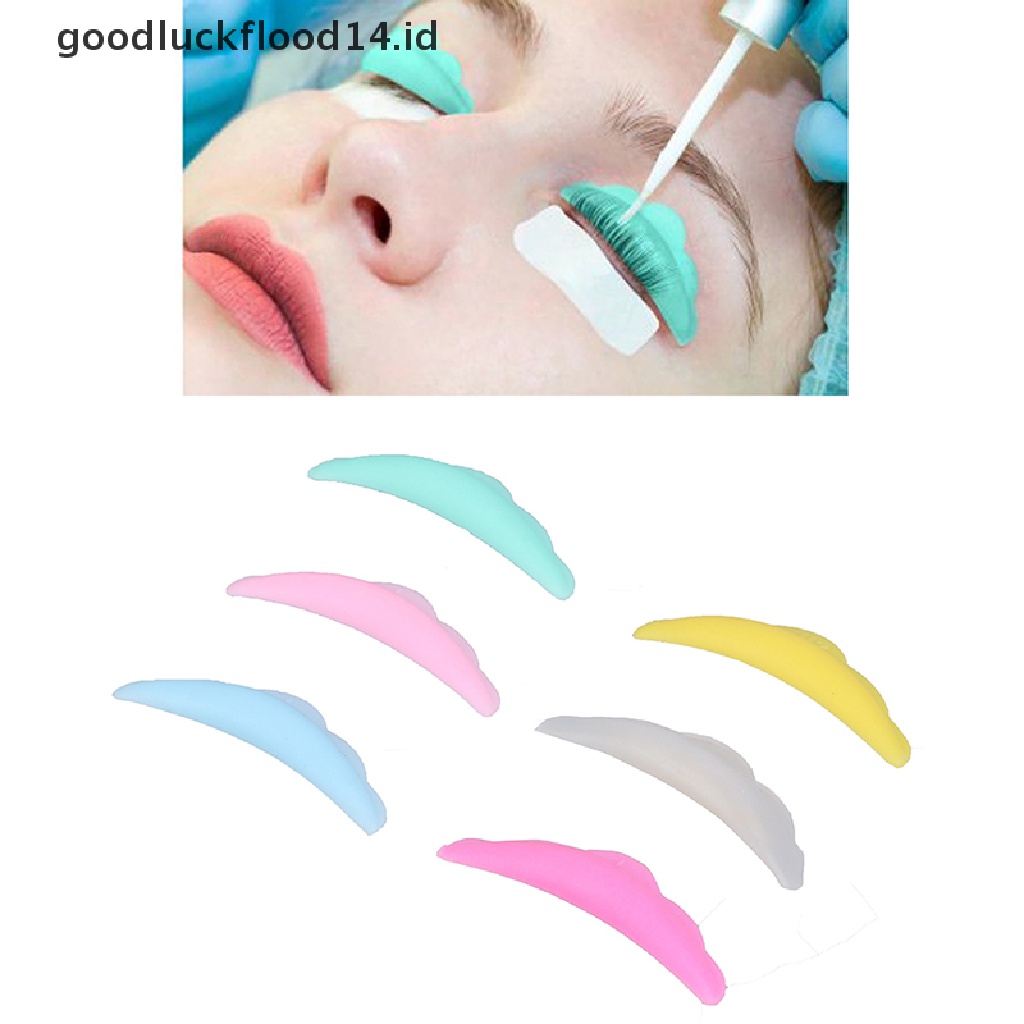 [OOID] 5Pairs Lash Lift Shields (XS S M L XL) Silicone Pads Eyelash Perm Rods Curlers ID