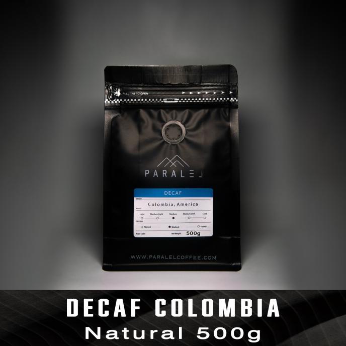 

Decaf Colombia Dekaf Single Origin Arabica 500g biji kopi coffee bean