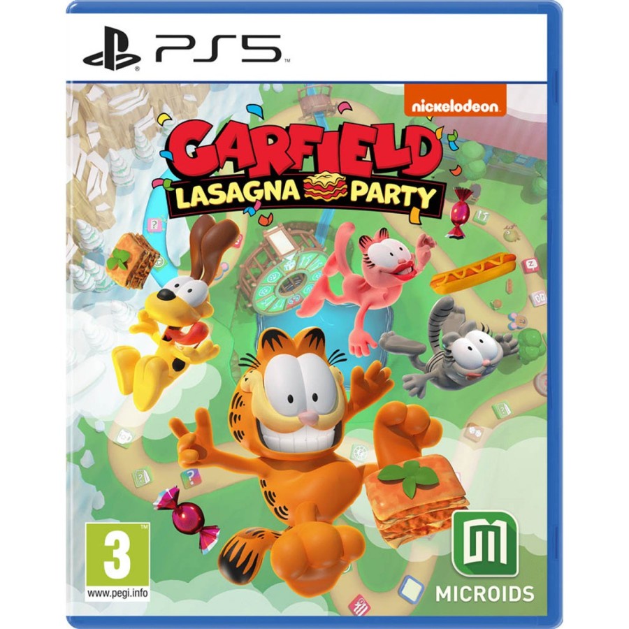 PS5 Garfield Lasagna Party