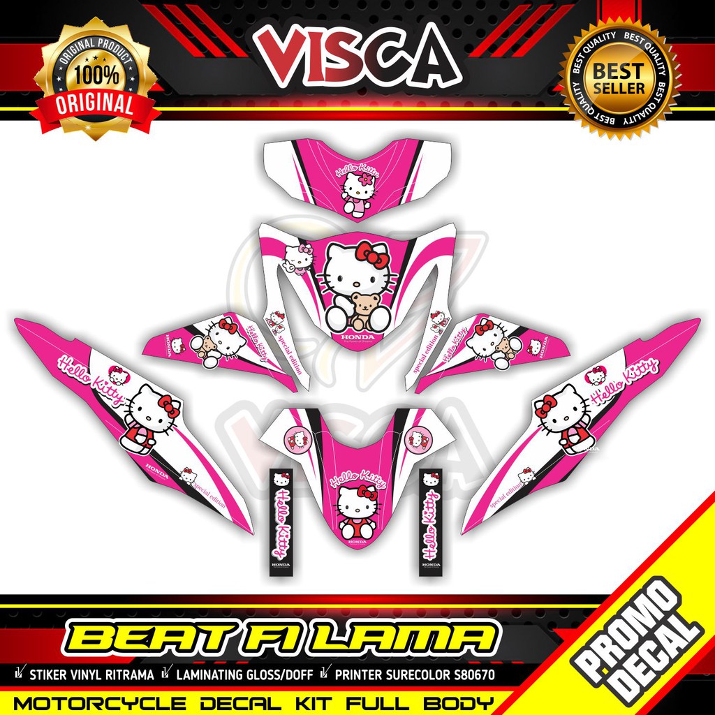 Decal Beat Fi 2013 Decal Beat Fi 2014 Decal Beat Fi 2015 Stiker Beat Fi 2013 2014 2015 Hello Kitty