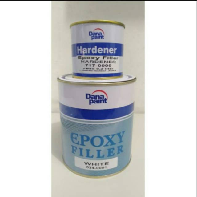 

Danapaint Epoxy Filler / Epoxy Filler + Hardener / Cat Dasar Filler