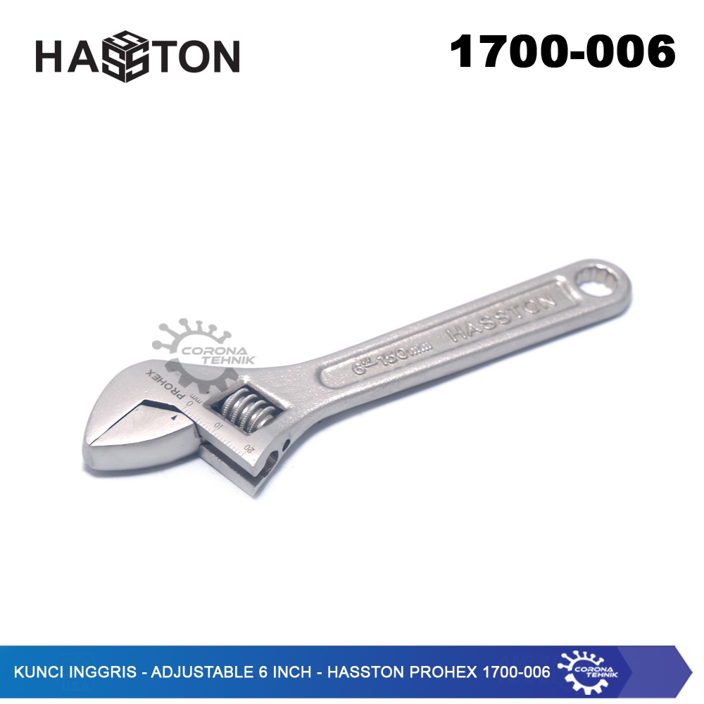 Hasston Prohex 1700-006 - Kunci Inggris - Adjustable 6 Inch