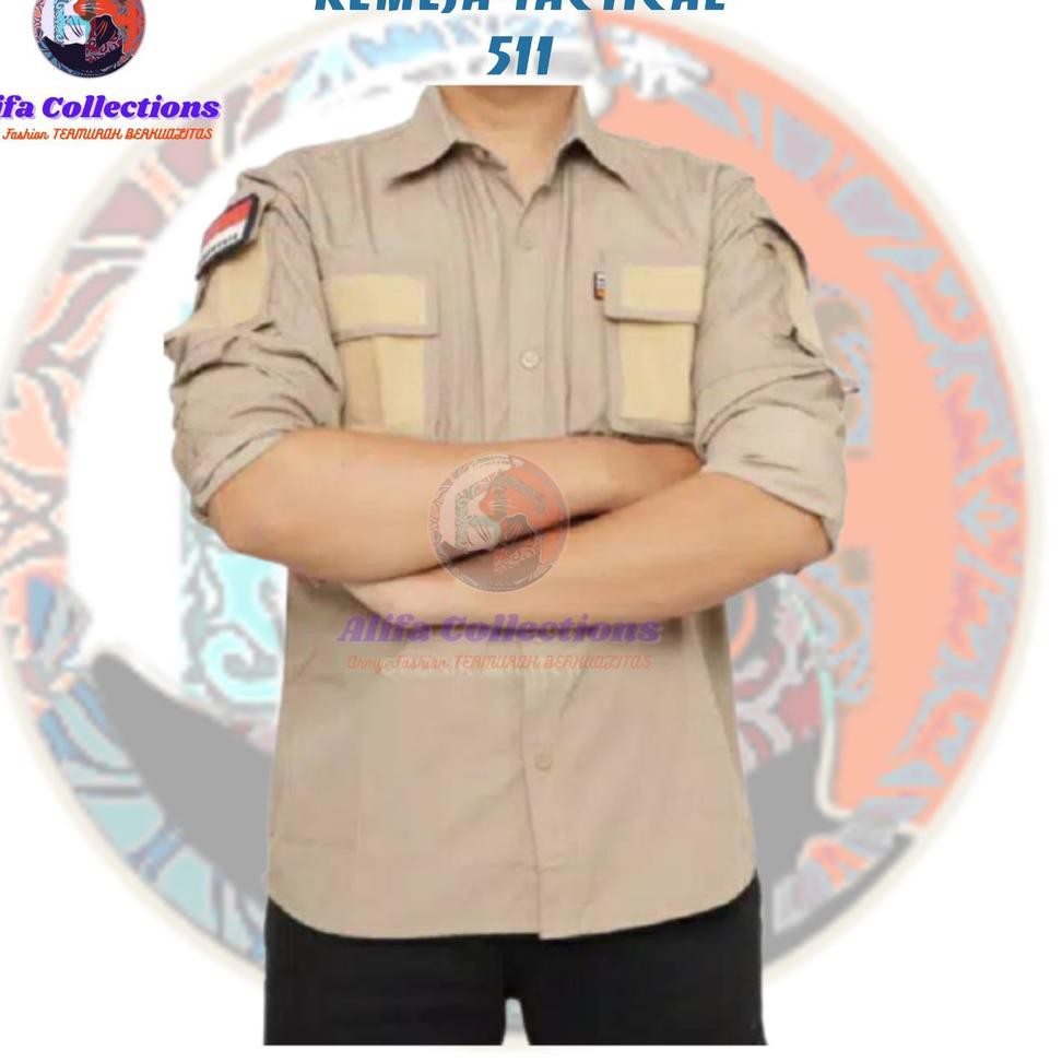 Kirim Sekarang.. Kemeja Army Tactical 511 Blackhawk Lengan Panjang Pria Baju Lapangan 06